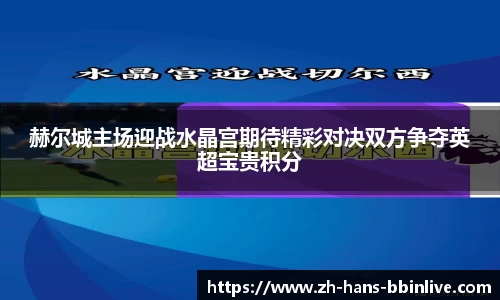 赫尔城主场迎战水晶宫期待精彩对决双方争夺英超宝贵积分